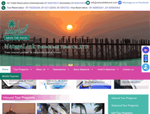 Tablet Screenshot of naturelinktravel.com